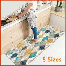 Buy kitchen mats and get the best deals at the lowest prices on ebay! Moroccan Floor Mat Kitchen Mats Non Slip Mat Kitchen Rug Perfect For Entry Way Kitchens And Bathroom 5 Sizes Wish