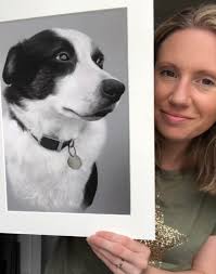 One of my favourite portraits of one of my favourite breeds… Millie the  border collie ✍️