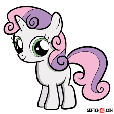 How to Draw Sweetie Belle from MLP in 13 Easy Steps