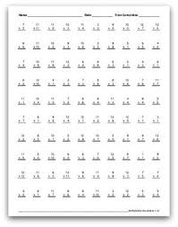 A student should be able to work out the 100 problems correctly in 5 minutes, 60 problems in 3 minute, or 20 problems in 1 minute. 100 Multiplication Facts Worksheets Teaching Resources Tpt