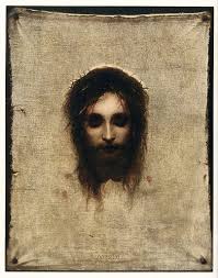 The veronica (sudarium of Saint Veronica), representing the … free public  domain image
