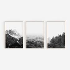 Black And White Photography Wall Art Wall Decor Black And White Prints Nordic Prints Large Wall Art Home Decor Digital Prints Wall Art Nature Print Forest Print Nature Wall Art Nature Wall Art Nature Wall Large Wall Art