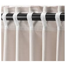 Tibast 2 Gardinenschals Beige 145x300 Cm Ikea Osterreich Tension Rod Curtains Curtains Ikea Curtains