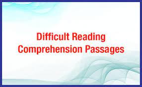 Recognizing letters and words is an they must be able to get the meaning of the text: Difficult Reading Comprehension Passages Pdf Ielts Mbarendezvous Com