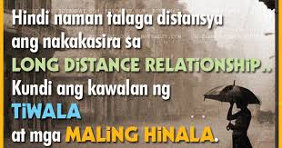Hugot long distance relationship quotes tagalog. Pinoy Long Distance Relationship Love Quotes And Sayings Boy Banat