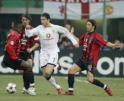 Watch live manchester united vs milan. Cristiano Ronaldo S Clash With Ac Milan S Legendary Defence For Man Utd In 2005 Givemesport