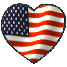 Memorial Day Heart Flag Flag American Flag Gif Heart Gif