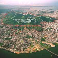 Solo los pasajeros y acompañantes de pasajeros que necesitan. Foto Aerea Da Ilha De Vitoria Es O Destaque Em Vermelho Delimita A Download Scientific Diagram