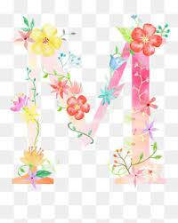 Flowers Letter M Letter M Flower Png Transparent Clipart Image And Psd File For Free Download Colourful Wallpaper Iphone Clip Art Clipart Letters
