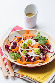 Salade D Hiver Croquante Coloree Recette Recette Salade Salade D Hiver Salade