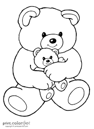 Colouring pages of teddy bears free printable teddy bear. Pin By Stephanie Mcbryde On Babys Coming Home Teddy Bear Coloring Pages Polar Bear Coloring Page Bear Coloring Pages