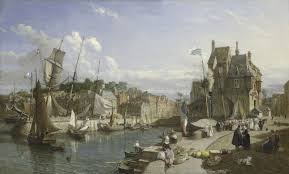 William Parrott Honfleur 1859 History Painting May Flowers British Art
