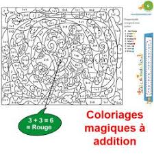 Exercices de révisions et d'entraînement en mathématiques. Coloriage Magique Tete A Modeler