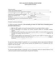 Candidínd pentru funcția publică vacantă de. Declaratie Pe Propria Raspundere Pentru Pensia De Urmas