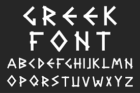An animation to help you learn the greek alphabet. Greek Letters English Alphabet By Expressshop Thehungryjpeg Com