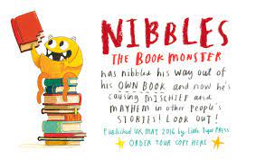 The book monster by emma yarlett. Nibbles The Book Monster Www Emmayarlett Com