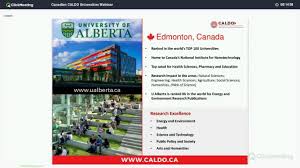 Caldo consultants ltd is the successor company that responds to all process, technical and. Canadian Caldo Universities Webinar Youtube