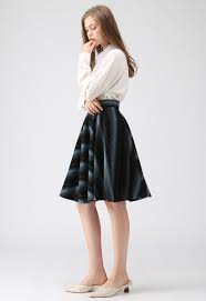 Black A Line Midi Skirt Swirl In Stripe Woolen A Line Midi Skirt Black Xs Midi Skirt Black Midi Skirt Skirt Fashion