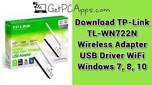 Maybe you would like to learn more about one of these? Download Tp Link Tl Wn722n Wireless Adapter Usb Driver Wifi Windows 7 8 10 Get Pc Apps