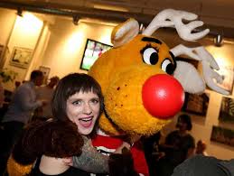 One night in the life of Rudy, Operation Red Nose's reindeer mascot