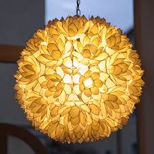 Measures about.5 inches wide and 1.25 inches long for orders to alaska, hawaii and us protectorates, the shipping charges are calculated based on the weight and the final destination. Gorgeous Mother Of Pearls Pendant Lamp 60 Cm Schlicht Designmobel