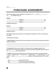 These agreements are commonly used by small corporations who sell the stock. Free Purchase Agreement Template Pdf Legal Templates
