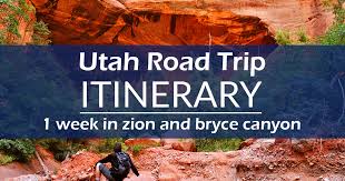 If you have some more time, consider adding the rest of the utah mighty 5 national parks for one epic utah road trip. Utah Road Trip Itinerary 1 Week In Zion And Bryce Canyon National Parks When You Wander