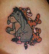 Waking Up Not Knowing Whether Tigger Or Eeyore Will Be Making Your Decisions For You Tigger Tattoo Eeyore Tattoos Eeyore Tattoo