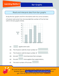 Grade 3 Math Bar Graphs Sap Learning Math 3 3rd Grade Math Worksheets Reading Graphs Bar Graphs
