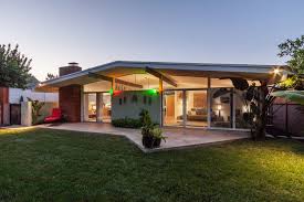 Exterior, house building type, brick siding material, stone siding material, and concrete siding material. Popular Mid Century Modern Houses Ideas Givdo Home Ideas