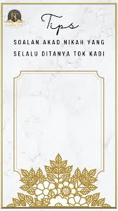Soalan Akad Nikah Yang Selalu Tok Kt Anggerik Glenmarie