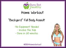 bbh home workout backyard full body