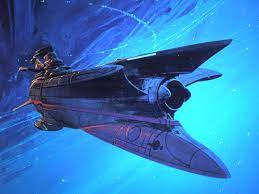 Space battleship Yamato 2520 by Syd Mead : rImaginaryStarships