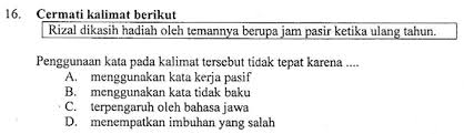 Tutur kata dan pembicaraan yang baik memiliki peranan yang sangat penting dalam memelihara hubungan baik contohnya, ketika seseorang berbicara atau berpidato, sesaat sebelum berbicara dia mengeluarkan secarik. Soal Penggunaan Kata Yang Tidak Tepat Pada Kalimat Dan Pembahasan Soal Un 2019 Smp Mts Zuhri Indonesia