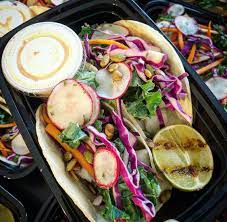 Fish Tacos Kale Cabbage Slaw Chipotle Crema Ready Set Prep D