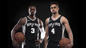 Choose from a variety of spurs jerseys, including authentic and swingman editions in multiple colourways, and find the versions that align with your fan style and personality. 2017 18 San Antonio Spurs Nike Uniforms San Antonio Spurs