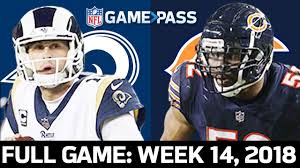 Nfl 2020 week 12 arizona cardinals vs new england patriots full game, highlights, game in 40'. Los Angeles Rams Vs Chicago Bears Week 14 2018 Full Game Youtube