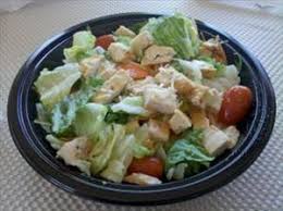 There are 299 calories in 1 serving of yaya's chicken caesar salad.: Mcdonald S Premium Caesar Salad With Grilled Chicken Photo