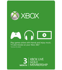 3 Month Xbox Live Gold Xbox One 360 Download Code Xbox Live Xbox Xbox One Live