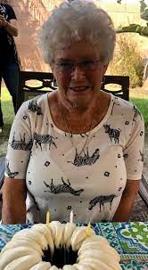 Great granny Marie showing off her big tits | Scrolller