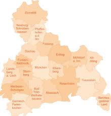 It is subdivided into four planning regions ( planungsverband ): Kontaktdaten Amt Fur Landliche Entwicklung Oberbayern Stmelf