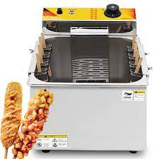 JOSBY Commercial Deep fryer, 12L Automatic Corn Dog Fryer, 2500W Electric  Commercial Cheese Hot Dogs Sticks Maker Machine, Electric Deep Fryer For  Kitchen Restaurant Home : Amazon.co.uk: Business, Industry & Science