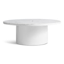 Find great collections of contemporary coffee tables, console and side tables for modern living spaces. Blu Dot Plateau Pedestal Coffee Table Reviews Wayfair