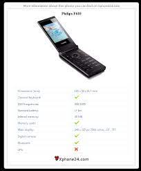 Philips F610 To your site :: Xphone24.com