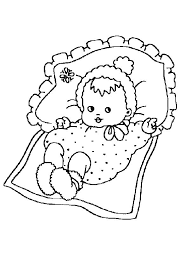 Bekijk meer ideeën over kleurplaten, baby boek, thema. Kleurplaat Kleurplaat Van Een Baby Die In Een Bedje Ligt 4480 Coloriage Bebe Coloriage Coloriage Elsa