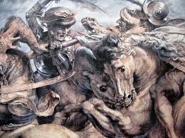 Leonardo Da Vinci Battle Of Anghiari Detail Art Horse Painting Interesting Art