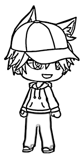 Gacha life coloring pages boy. Coloring Pages Of Gacha Life Boy Novocom Top
