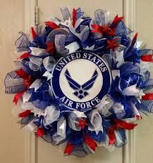 United States Air Force Wreath Armed Forces Wreath American Wreath Patriotic Wreath American Pride D Military Wreath Patriotic Wreath Patriotic Decorations