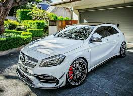 Modified Mercedes Pictures From Around The World Visit Www Worldtuningfans Co Uk Visit Us For Your Car Lighting Needs Mercedes A45 Amg Mercedes A45 A45 Amg