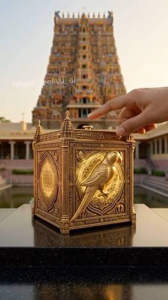 Religious Landmarks Meenakshi Amman Temple Madurai, India #Transformation #aiart #explorepage #reelviral #reelkarofeelkaro